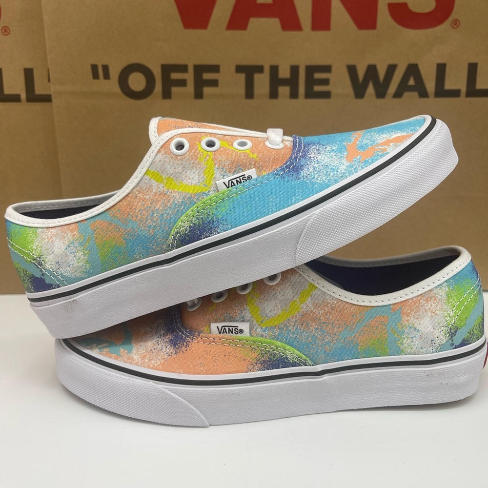 Vans Men’s Authentic
(Retro Mart) Multi/True White Sneakers 
VN0A348A40L - Picture 14 of 16